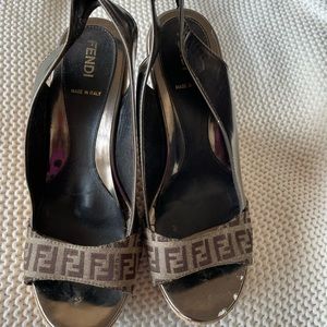 Fendi Zucca Sandals